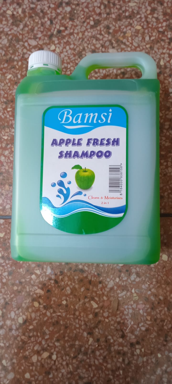 Bamsi Apple Fresh Shampoo – Cleans & Moisturises (2-in-1)