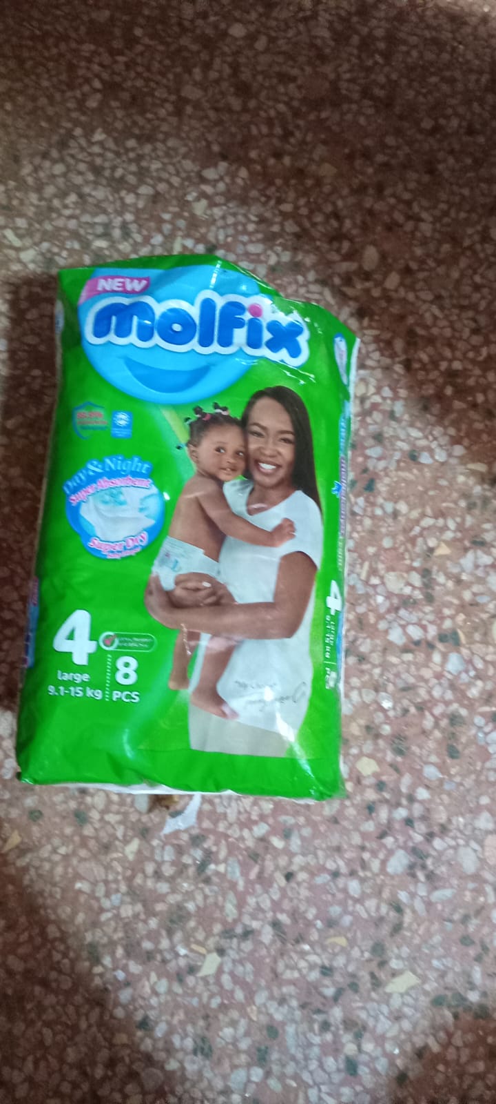 Molfix & Nectar – For Infants Diapers (Size 4)