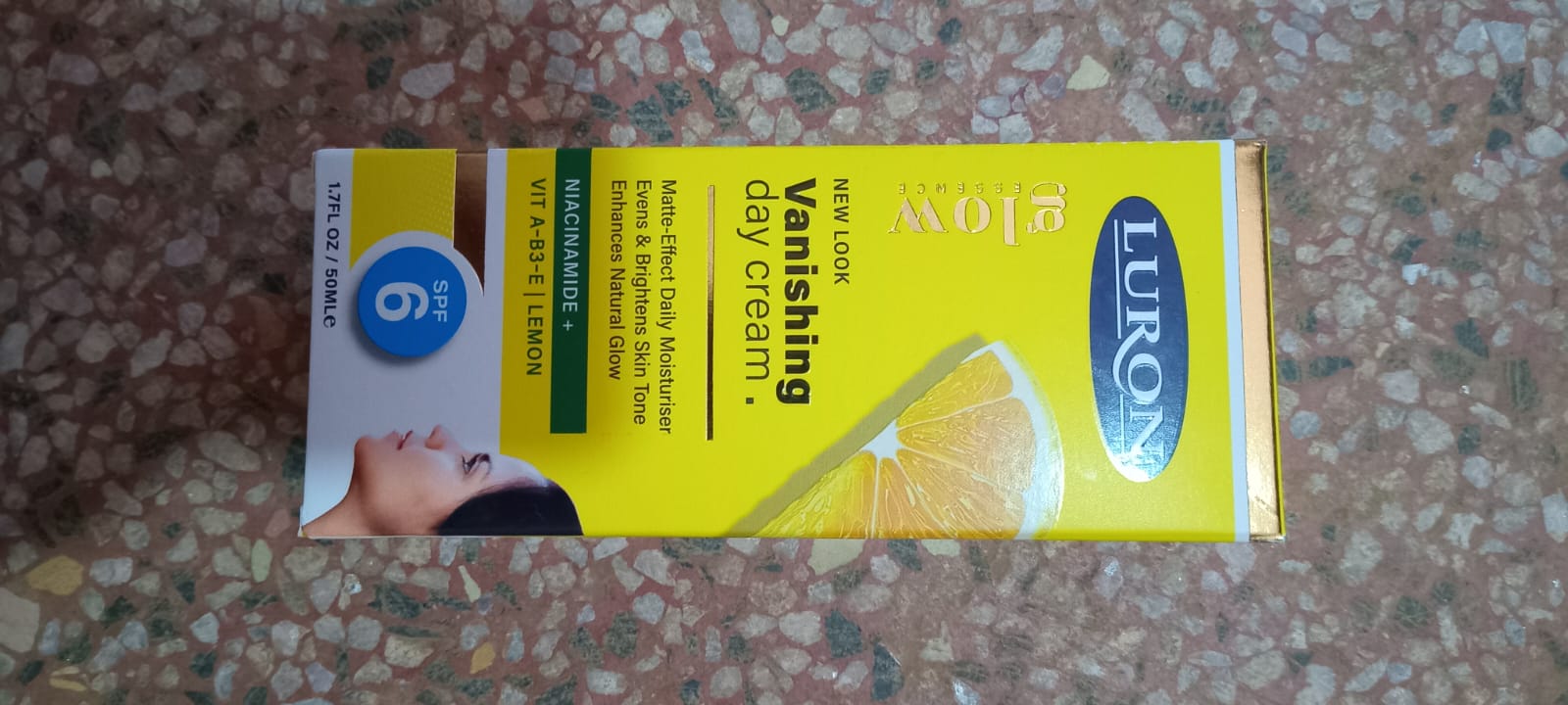 Vanishing New Look Euro Day Cream – SPF, VITA B3 + Lemon, Niacinamide+ (500ml)